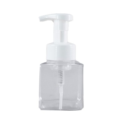 Empty 250ML shower gel hand sanitizer plastic cleanser foaming pump bottle